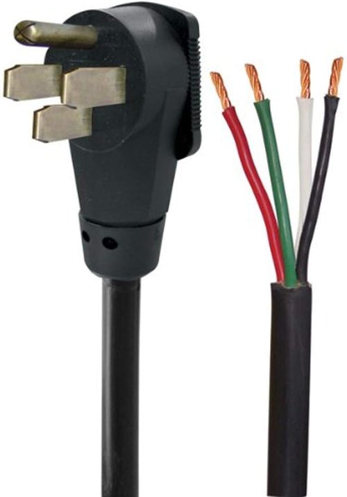 Industries Voltec 16-00563 50 Amp Right Angle RV Power Supply Cord - 30'