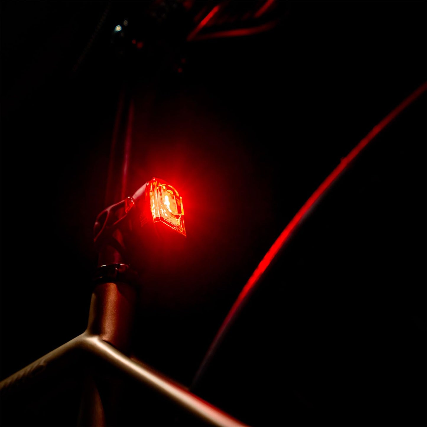 LEZYNE KTV Drive Pro+ Bicycle USB Rechargeable IPX7 Waterproof 270-Degree Visibility LED Rear Light w/Multiple Solid & Flash Modes | Mounting Strap Included, Black, 150 Lumens/USB Stick