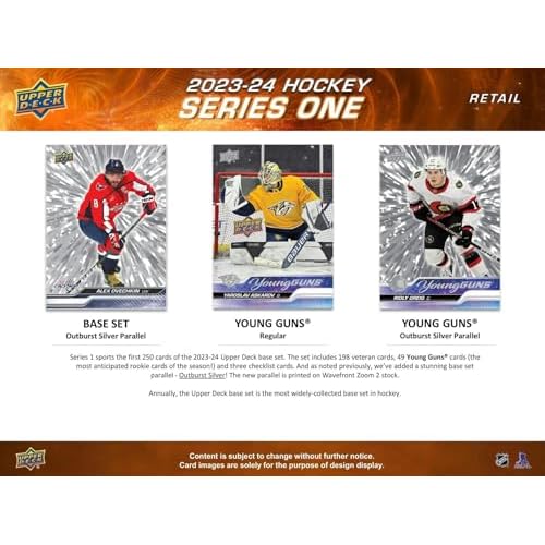Upper Deck 2023-24 Series 1 Hockey Card Collector's Tin
