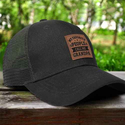 Funny Gifts for Grandpa,Grandpa Gifts from Grandkids,Birthday Gift,Trucker Hat for Men Mesh-Back Baseball Cap