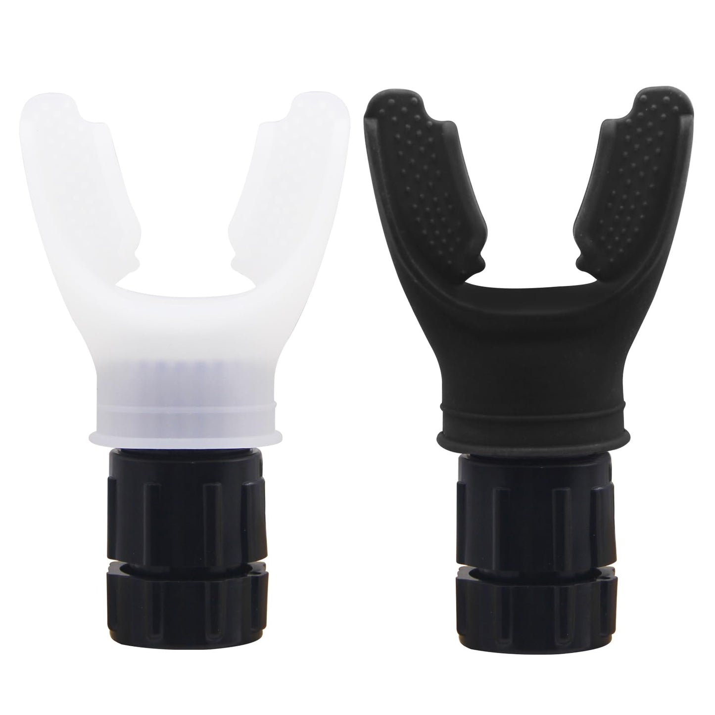 2PCS Exercise Device - Adjustable Resistance for Trainer, Exerciser Trainer for Improve Fitness & Strength, Portable & Easy to Clean (Black and White)