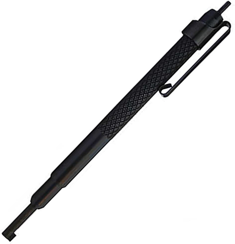 Zak Tool ZT14-XL Aluminum Extra Long 5" Handcuff Standard Cuff Key, Black