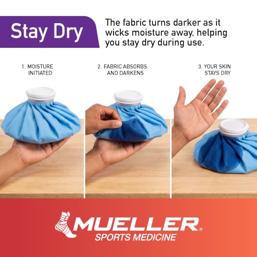 Reusable Ice Pack for Injuries - 9 Inch Cold Therapy Bag - Blue - Ice Bag