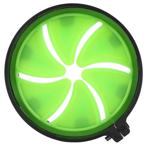 Locadence Paintball Loader Hopper, 7.8cm Diameter Green Black Petals Triangular Universal Paintball Rotor Feedgate, Paintball Speed Feed Gate Lid Hoppers Cover for Circular Lip Closure Hoppers