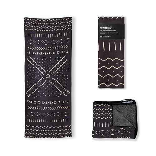 Nomadix Original Towel - Perfect for Beach, Pool, Travel, Camping, Yoga - Made with Recycled Materials - Super Absorbent - Sand Resistant - Mud Cloth - 72.5" x 30"
