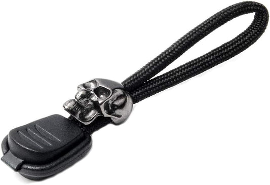 10pcs Pack Charm 3" Paracord Zipper Pull & Skull Bead Tactical Backpack Outdoor Camping Hiking Travel Kits #CSF09