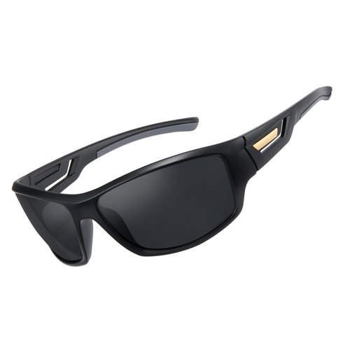 Marino Bonatti Sports Polarized Sunglasses Men Fishing Sunglasses See Fish in Water Wrap-around Glasses UV400