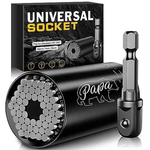 Tools Gifts for Dad Fathers Day Christmas - Stocking Stuffers for Adults Men Women Cool Stuff socket wrench set Tools for Men Dad Husband on Valentines Birthdays Fathers day Christmas