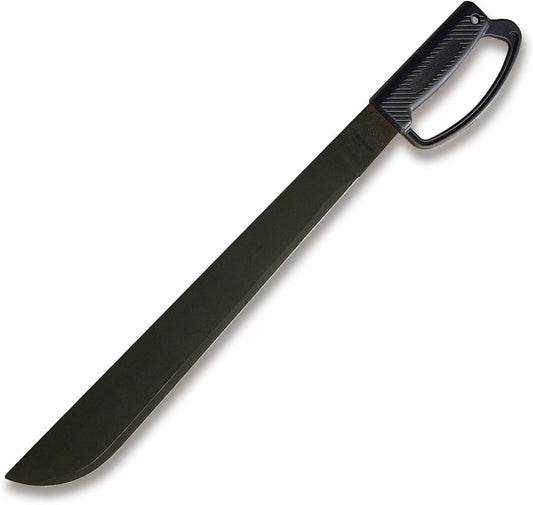 Ontario Knife Company 8515 Field Knife with D Black Handle - Retail Package, 18"