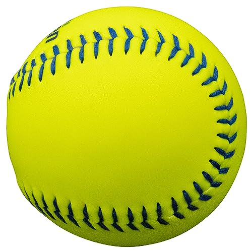 Baden USSSA Classic M Slowpitch Softballs - 12" Synthetic Cover for Enhanced Durability | Official Game Balls for Competitive Play | 12-Pack
