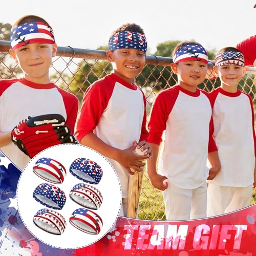 Teenager Baseball Headband Elastic Polyester Sweatband Multi Color for Basketball Football Golf Headscarf Baseball Stuff Women Men Accessory Team Gift