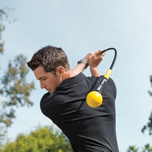 SKLZ Golf Swing Trainer and Warm Up Tool- Essential Golf Accessories for Golfers, Increase Swing Speed, Distance, Balance and Grip Strength