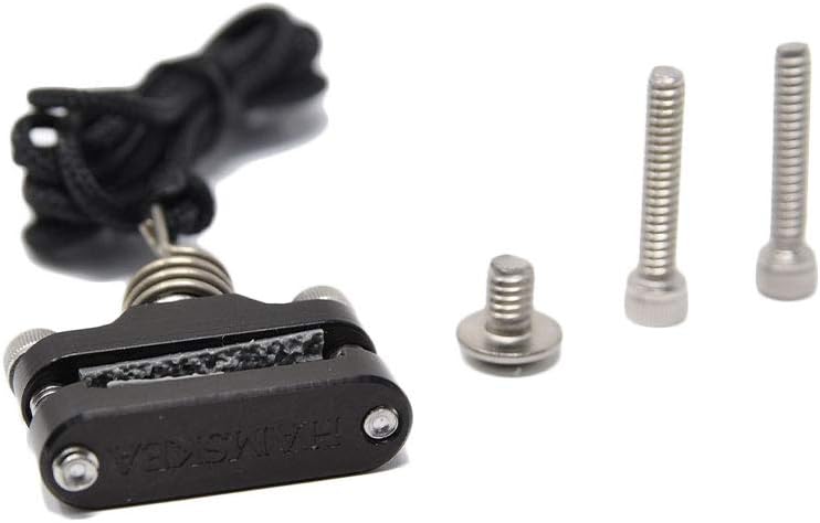 HAMSKEA ARCHERY SOLUTIONS 1", 3/4" & 5/8" Limb Clamp Assembly Kits for Arrow Rests