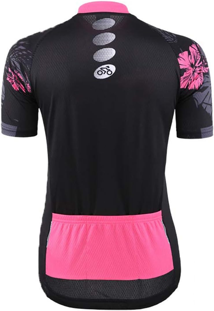 Women's Short Sleeve Cycling Jersey Jacket Cycling Shirt Quick Dry Breathable Mountain Clothing Bike Top