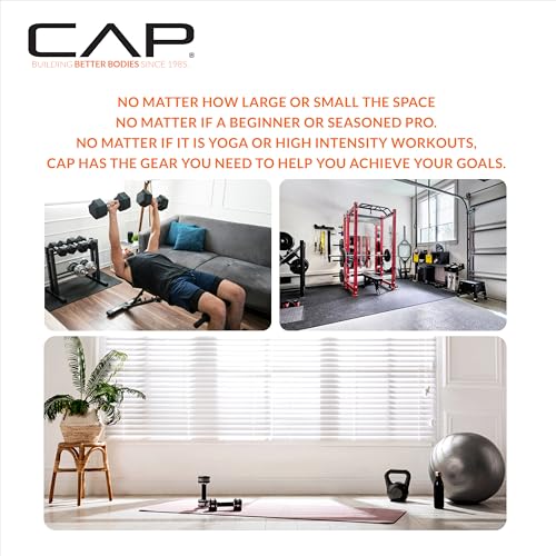 Comfort Grip 20 lb Pair Rubber Coated Dumbbell Set for Strength Training