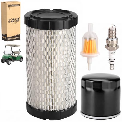 Golf Cart Tune Up Kit for EZGO RXV 2008 & TXT 2010 Gas Models - Filters & Spark Plug