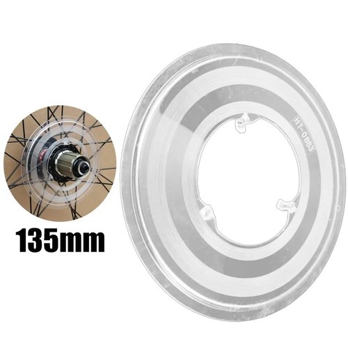 YehVeh 3 Pack Bike Spoke Protector Flywheel Spokes Guard Plastic Cover for Bicycle Rear Wheel 54mm Cassette Hub Montain Road Bikes Cycling Accessories Parts