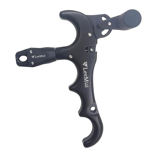 LeeMui Release Archery Release 360° Rotatable Thumb Release for Bow Archery Release Aids (Black 360SF)