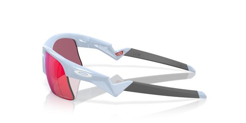 Oakley Kids' OJ9013 Capacitor Rectangular Sunglasses, Polished Stonewash/Prizm Road, 63 mm
