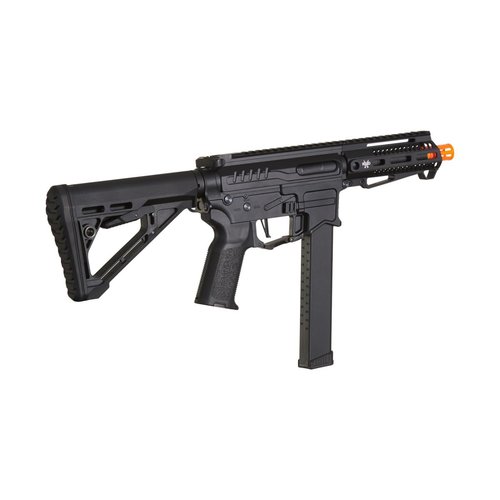 Zion Arms R&D Precision Licensed PW9 Mod 1 Short/Long Rail Airsoft Rifle with Delta Stock