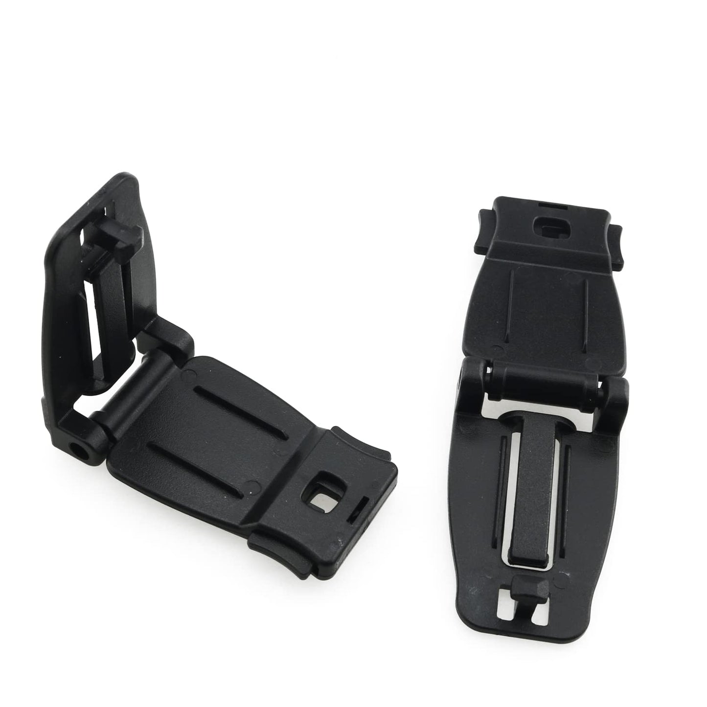 ZCZQC 10pcs MOLLE Clip Tactical Strap Management Tool Web Dominator Buckle Fits 1 Inch/25mm Webbing for Tactical Bag, Backpack for Hiking, Fishing, Camping, Traveling, Black