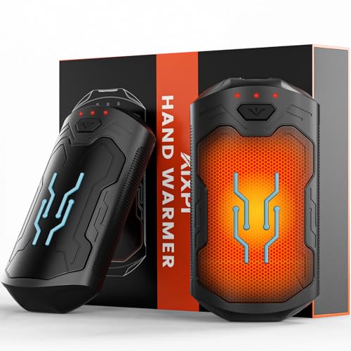 Hand Warmers Rechargeable, 2-Pack Portable Electric Pocket Heaters with 3 Heating Settings (95-130¡ÆF) & Fast Heating for Golf, Camping, Hunting, Gifts for Men Women