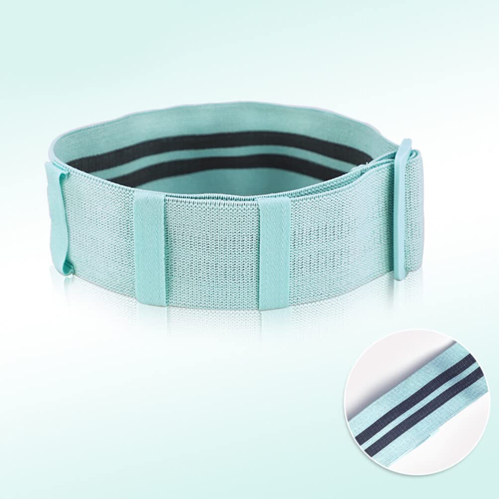 FOMIYES Fitness Straps Band Workout Bands Adjustable Band for Legs and Hip Non- Fabric Exercise Bands for Fitness Squat Workout Green Resistance