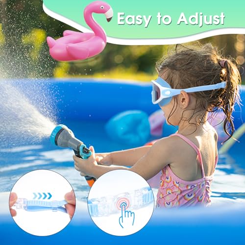 EverSport 2 Pack Kids Swimming Goggles, Anti-fog Swim Goggles for Toddler Girls Boys 3-15