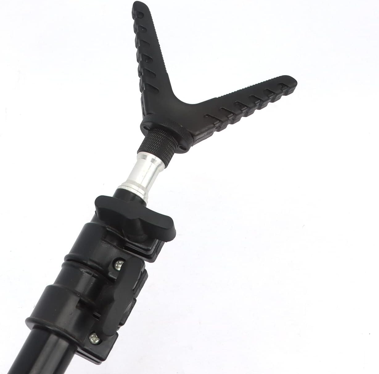 TOURBON Hunting Shooting Stick Rest M6 Connector Camera Tripod Monopods V Rack with or Without 1/4-20 Adapter