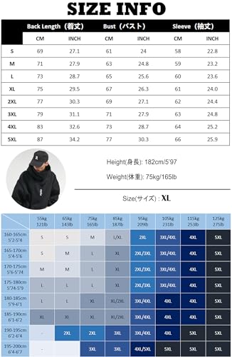 Men's Fleece Hoodie Sweatshirt with Built-in Gaiter - Medium Black