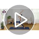 Clever Yoga Non-Slip Hot Yoga Mat Towel - Gray, Single-Sided Microfiber Grip