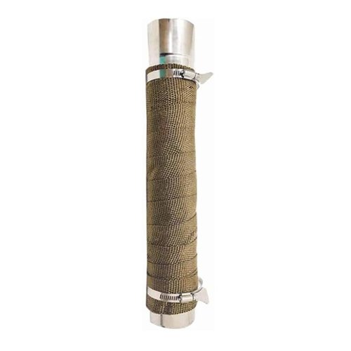 TAISOCA Stove Pipe Wrap Tents Stove Chimney Cover 16.4ft Anti-Scald Fireproof Webbing Pipe Wrap Chimney Wrap Protector for Tent