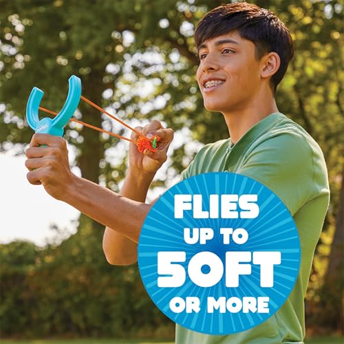 Kids Slingshot Toy with Mini Balls – Outdoor Family Play, Easy Load & Launch, Ages 6+