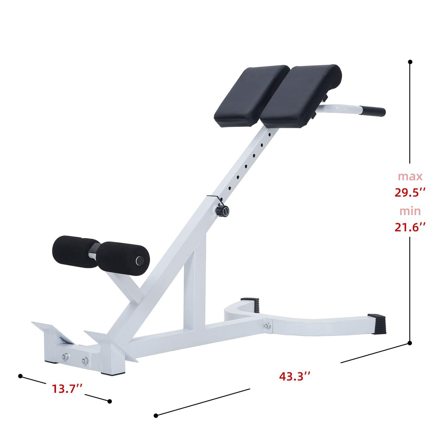 Adjustable Roman chair, goat waist support device, home fitness equipment, abdominal, back and waist multifunctional training machine