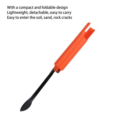 Universal Fishing Pole Rod Holder Ground, Stainless Steel Support Stand Spike Detachable Surf Casting Spincast Rod Racks