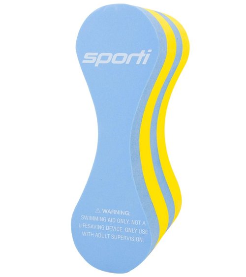 Sporti Junior Pull Buoy - Blue/Yellow/Blue