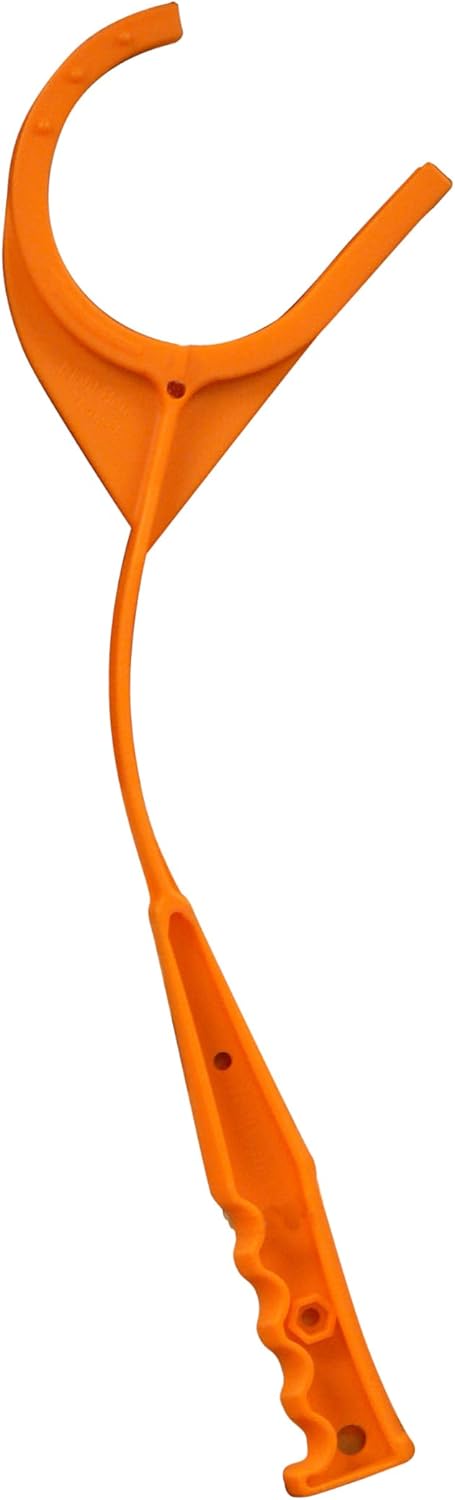 Allen Company EZ Aim Handheld Clay Target Thrower, Right & Left-Handed Use, Orange