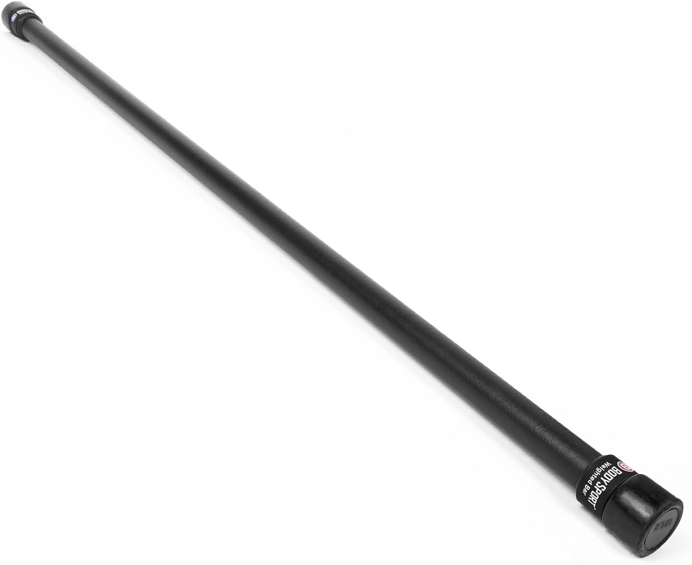 Body Sport Weighted Bars, Weight Lifting Bars for Strength Training and Sculpting, 6-Pound