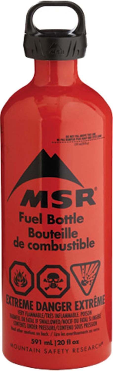 MSR Liquid Fuel Bottle, 11 Ounce, red