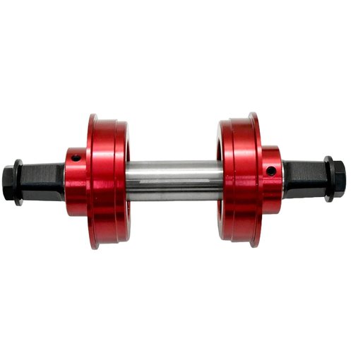 YST BMX American Sealed Bearing 127mm Bike Bottom Bracket, Red, YT2893
