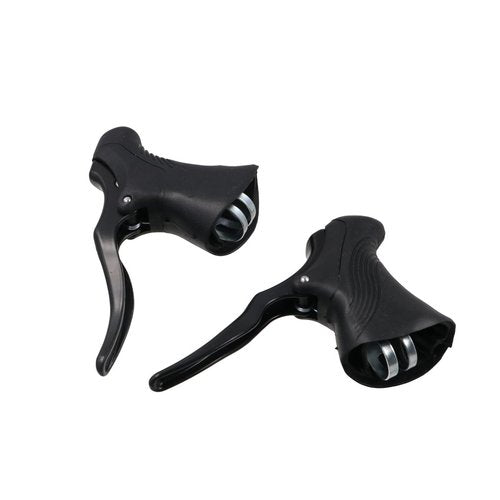 GUDEKIKL 1 Pair Bicycle Brake Levers, Aluminum Alloy Cycling Brake Handlebar, Fit 22.2-23.8mm Mountain Bike Brake Lever, Brake Handle Accessories for Most Bicycles