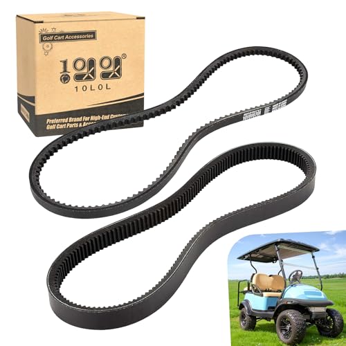 Golf Cart Clutch Drive Belt & Starter Generator Belt Kit for Club Car DS & Precedent