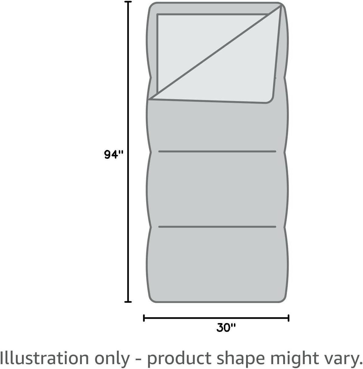 Snugpak Fleece Sleeping Bag Liner with Side Zip