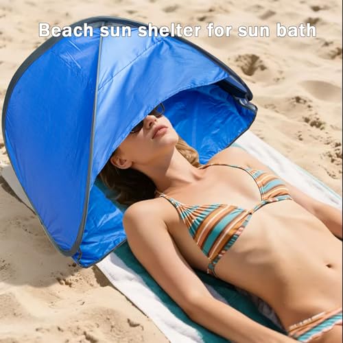 Mini Pop Up Canopy Tent for Beach Pet Sun Shade Portable Outdoor Shelter