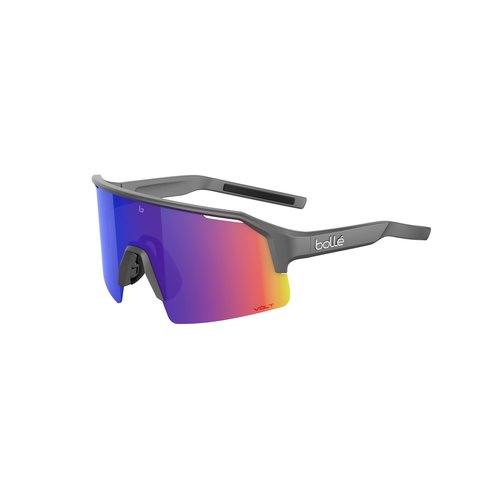 Bollé - C-SHIFTER, Titanium Matte II, Volt Ultraviolet, Large, Sunglasses, Unisex, Adult