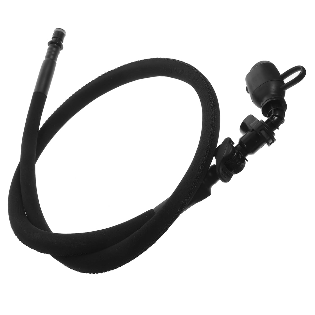 GOOHOCHY Water Bag Straw Replacement Drink Tube for Hydration Bladder with Quick-Connect Auto Shutoff Valve TPU Insulated Hose for Hiking Cycling and Running