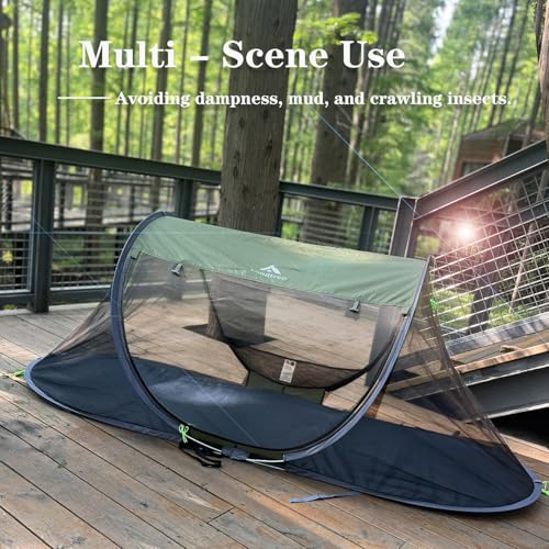 Pop-Up Mosquito Screen Tent for Camping and Outdoor Insect Protection