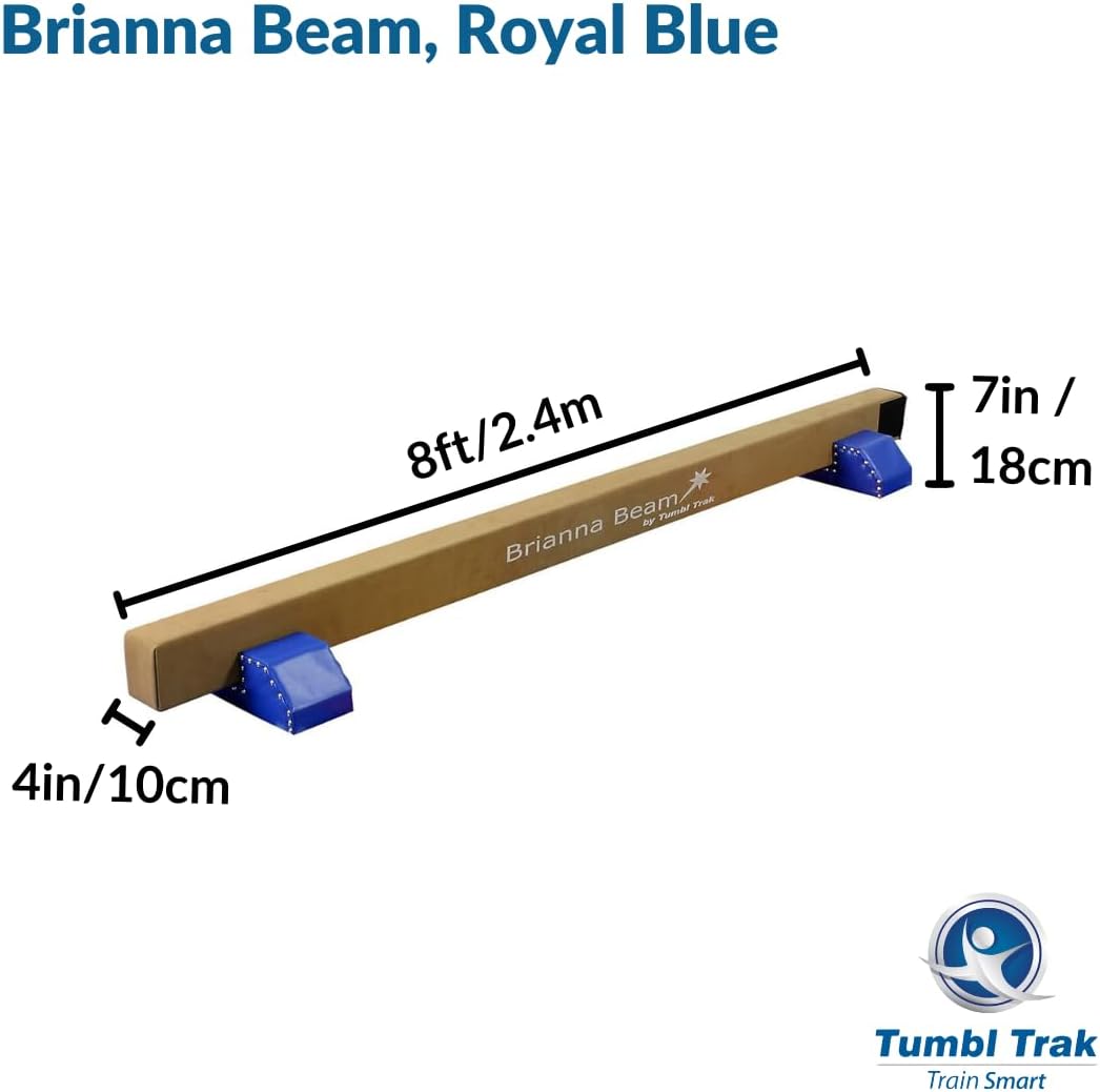 Tumbl Trak Brianna Balance Beam, Suede