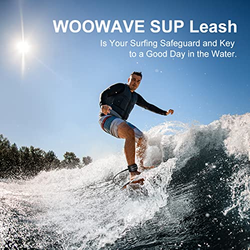 Pink White 9ft Surfboard Leash Premium SUP Leg Rope for All Surfboards