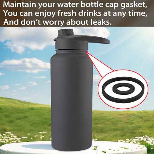(8 Pack) ubber Seal Replacement for Simple Modern Summit Collection Water Bottle,Seal Gasket Compatible with Simple Modern Summit Collection 18in/22in/32in/40in Leak Proof Insulated Tumbler